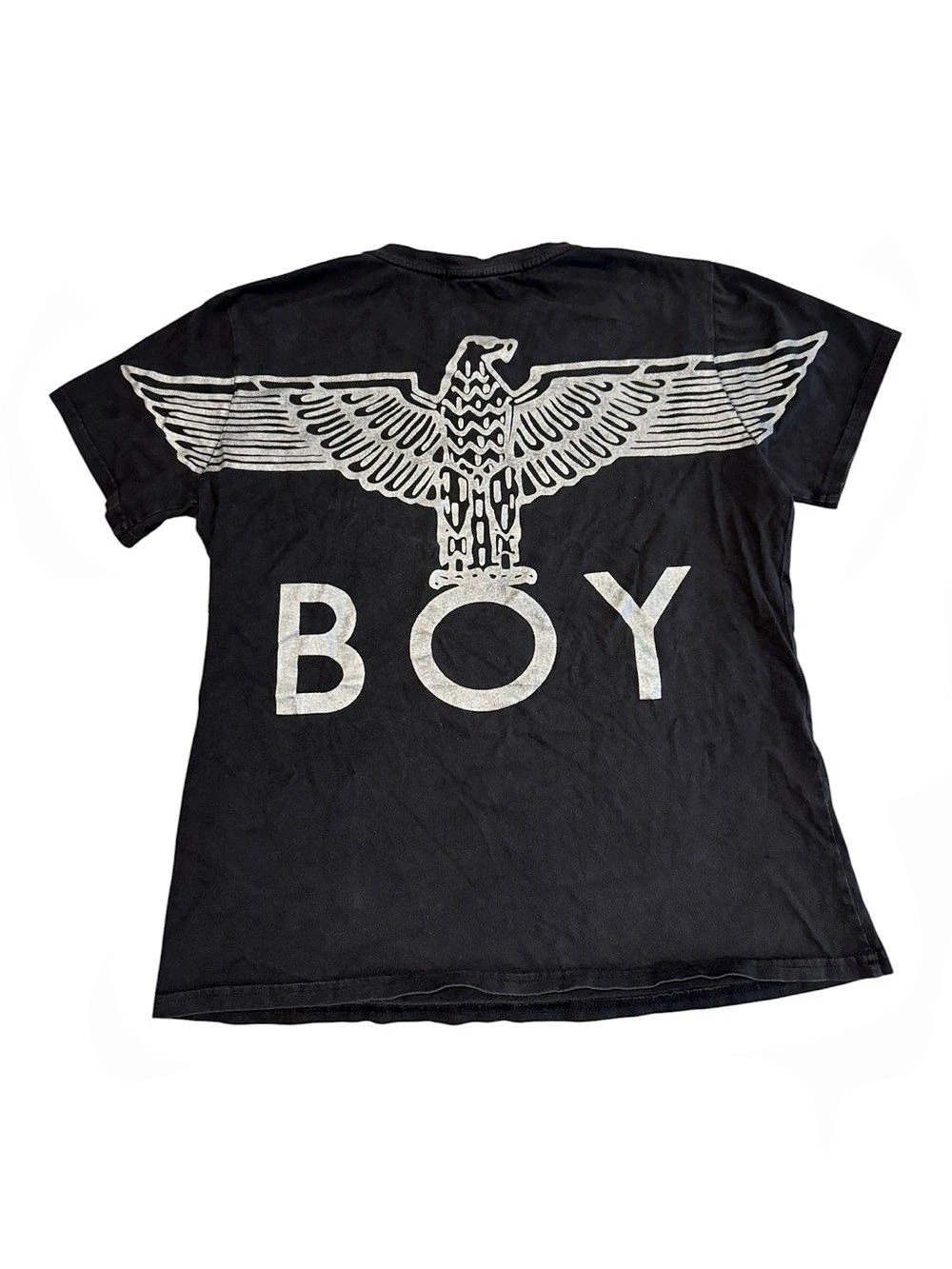 BOY London BOY Eagle Backprint T-Shirt Graphic Tee Black
